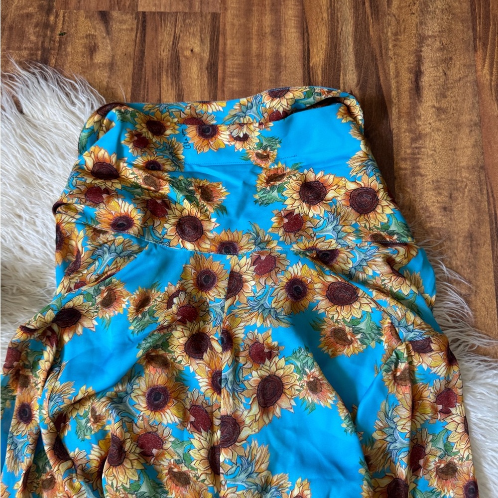 Ala Von Auersperg Julie Silk Wrap Blouse In Sunflower NWT - Picture 10 of 10